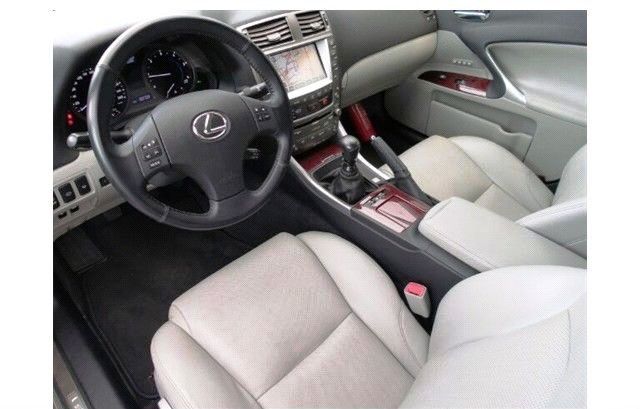 left hand drive LEXUS IS 220 (01/03/2009) -  